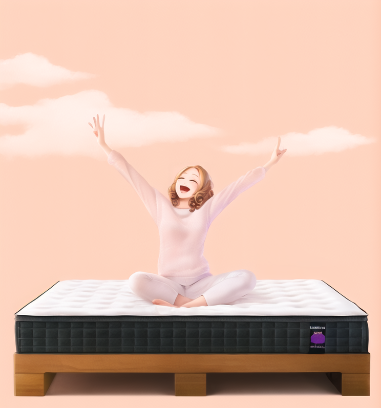 Discover the Ultimate Sleep Experience with Inofia's Premium 25cm Memory Foam Spring Mattress for Back Pain Relief - UK Super King Size