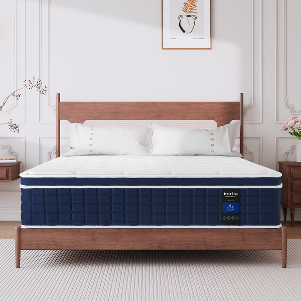 Inofia 12 Inch Memory Foam Sprung Mattress Sleep Cool and Supportive | The Aire Collection