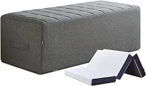 Inofia Tri-Fold Memory Foam Mattress Foldable Mattress